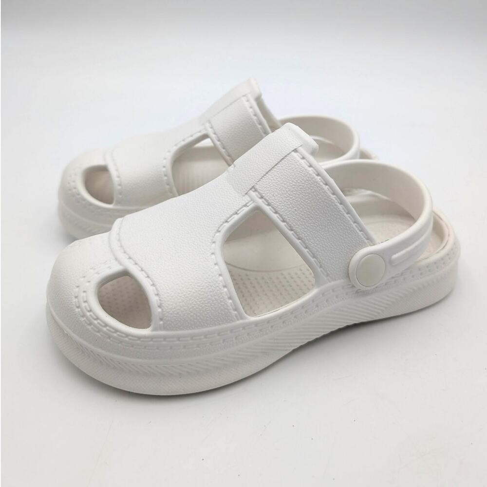 Harper Canyon Kai EVA Clogs Sandals Toddler Girls White Size US12M EU30